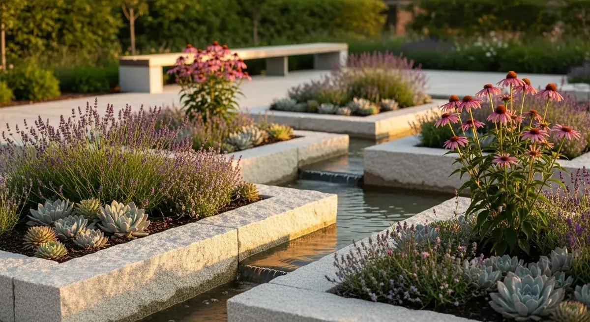 Der moderne steingarten pflegeleicht und stilvoll