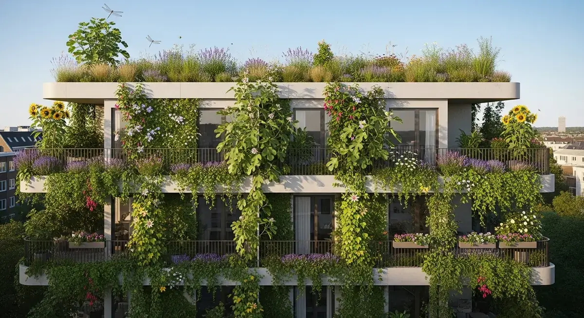 Grüne architektur wie pflanzen fassaden und dächer erobern