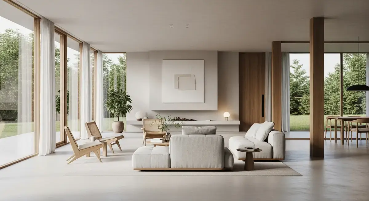 Minimalistische architektur weniger ist mehr