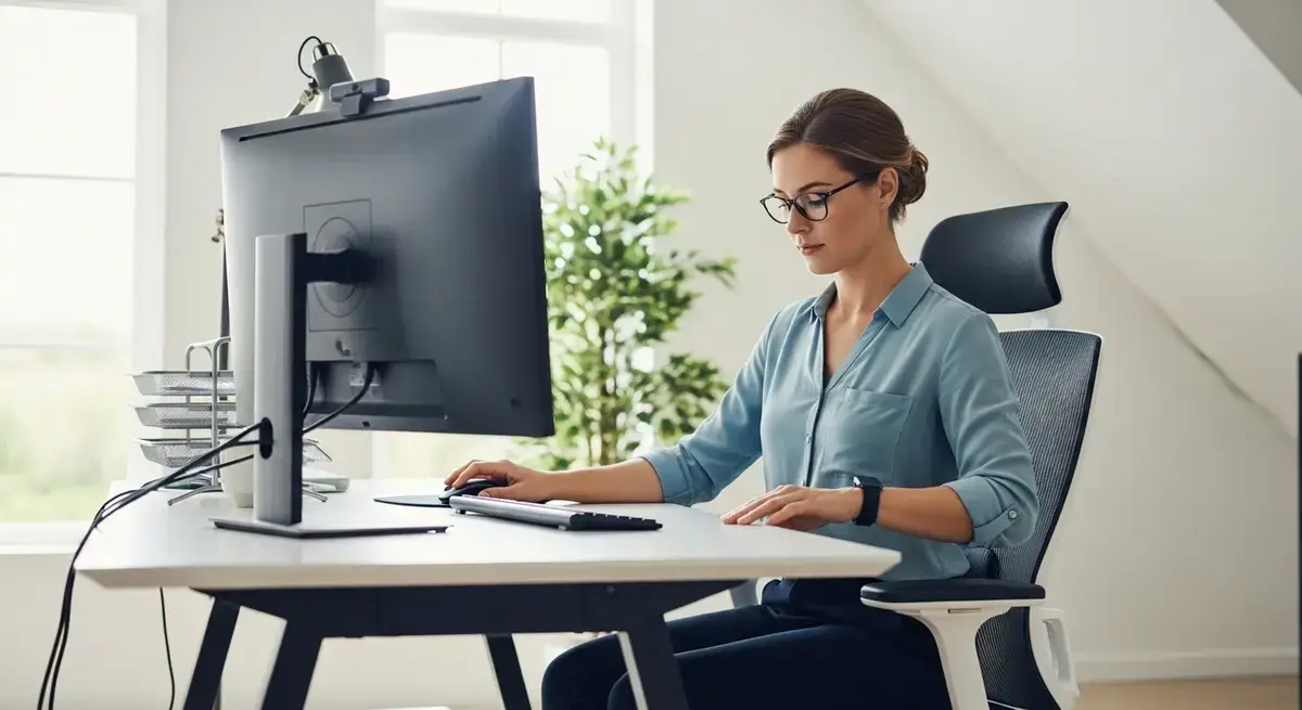 Rückenschmerzen im büroalltag vermeiden